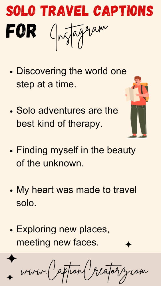 Inspiring Solo Travel Captions for Your Next Adventure